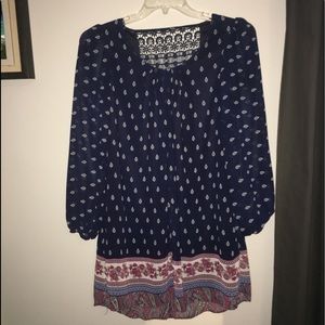 navy dress